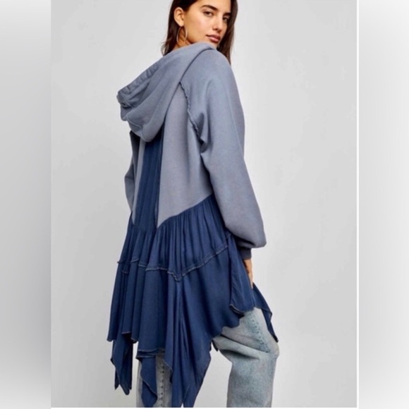 Free People Sweaters - Free People Moon Dust Hooded Cardigan